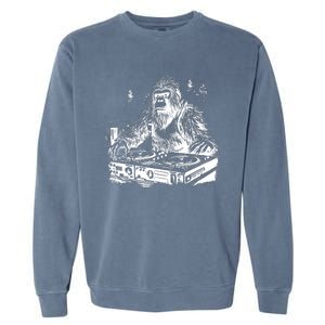 Realistic DJ Bigfoot Garment-Dyed Sweatshirt