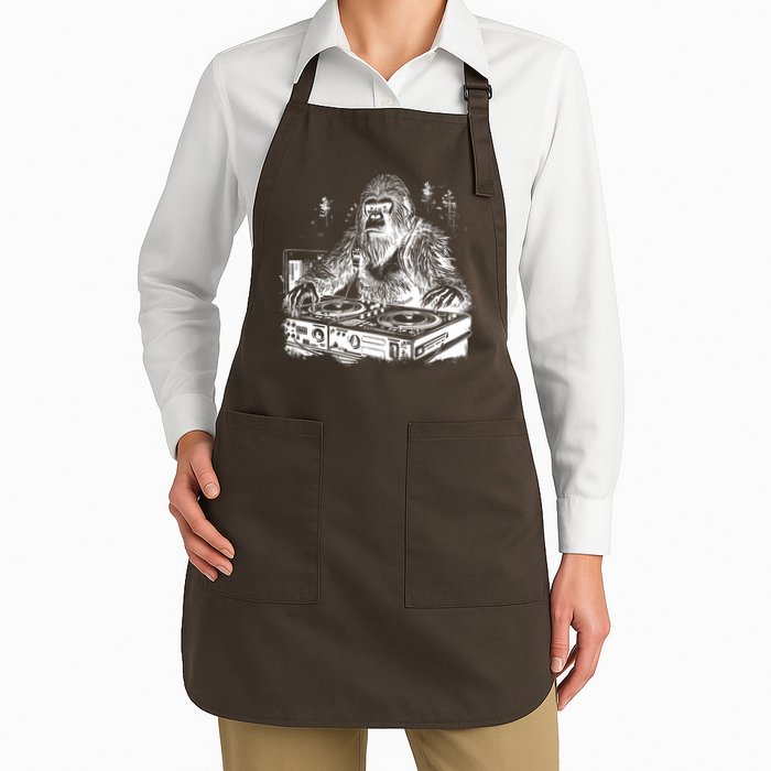 Realistic DJ Bigfoot Apron