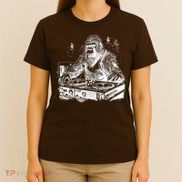 Realistic DJ Bigfoot T-Shirt