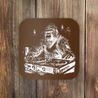 Realistic DJ Bigfoot Coaster