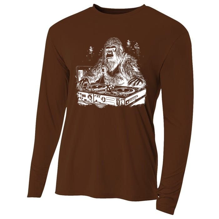 Realistic DJ Bigfoot Cooling Performance Long Sleeve Crew