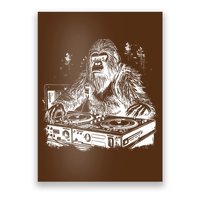 Realistic DJ Bigfoot Poster