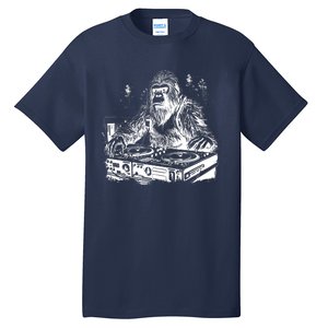 Realistic DJ Bigfoot Tall T-Shirt