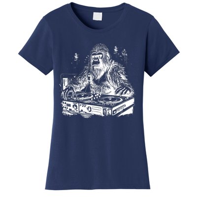 Realistic DJ Bigfoot Women's T-Shirt