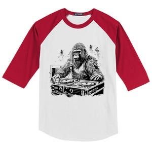 Realistic DJ Bigfoot Kids Colorblock Raglan Jersey