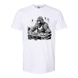 Realistic DJ Bigfoot Softstyle® CVC T-Shirt