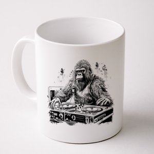 Realistic DJ Bigfoot Coffee Mug