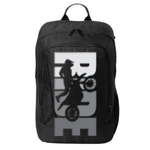 Ride: Dirt Bike Motocross Motorbike Mx Offroad Life Passion City Backpack