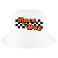 Race Day Checkered Flag Racing Driver Cheer Mama Cool Comfort Performance Bucket Hat