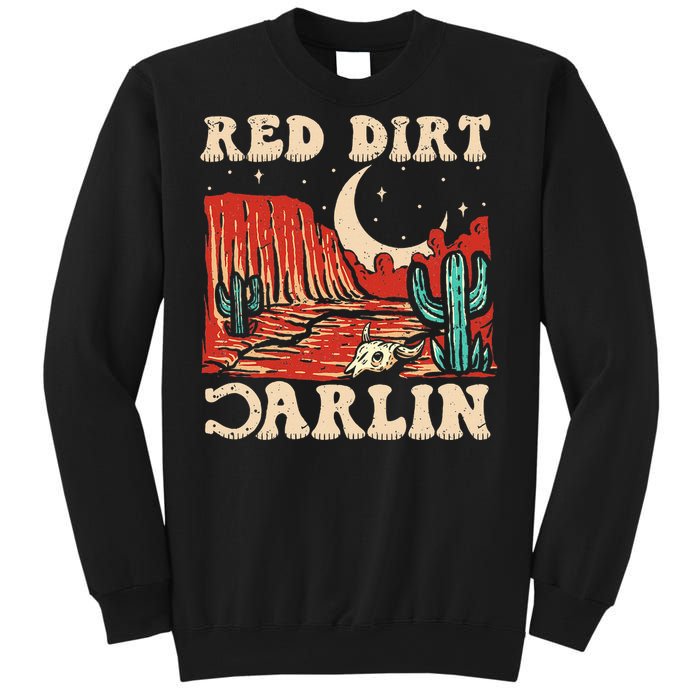 Red Dirt Country Music Western Theme Sweatshirt