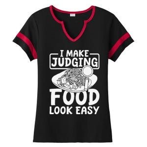 Review Dining Cuisine Food Critic Ladies Halftime Notch Neck Tee