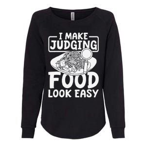 Review Dining Cuisine Food Critic Womens California Wash Sweatshirt