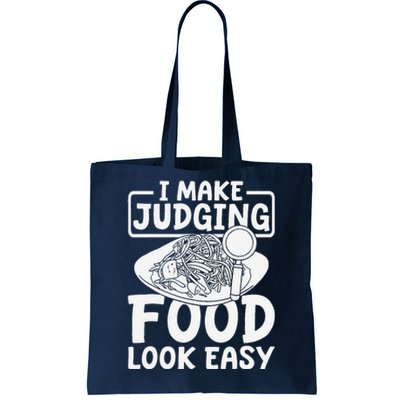 Review Dining Cuisine Food Critic Tote Bag