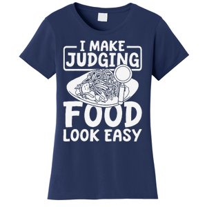 Review Dining Cuisine Food Critic Women's T-Shirt