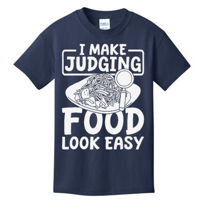 Review Dining Cuisine Food Critic Kids T-Shirt