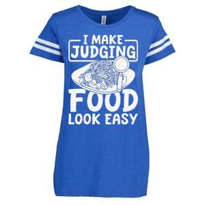 Review Dining Cuisine Food Critic Enza Ladies Jersey Football T-Shirt