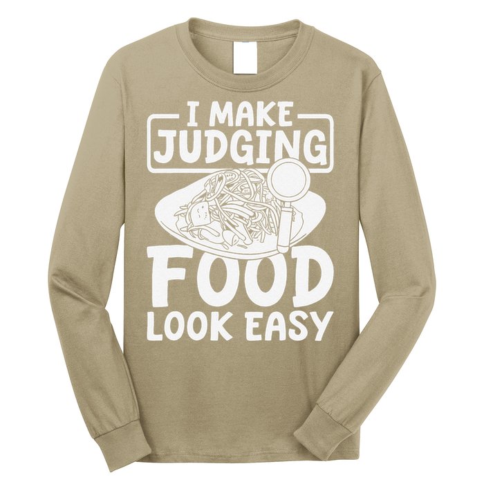 Review Dining Cuisine Food Critic Long Sleeve Shirt