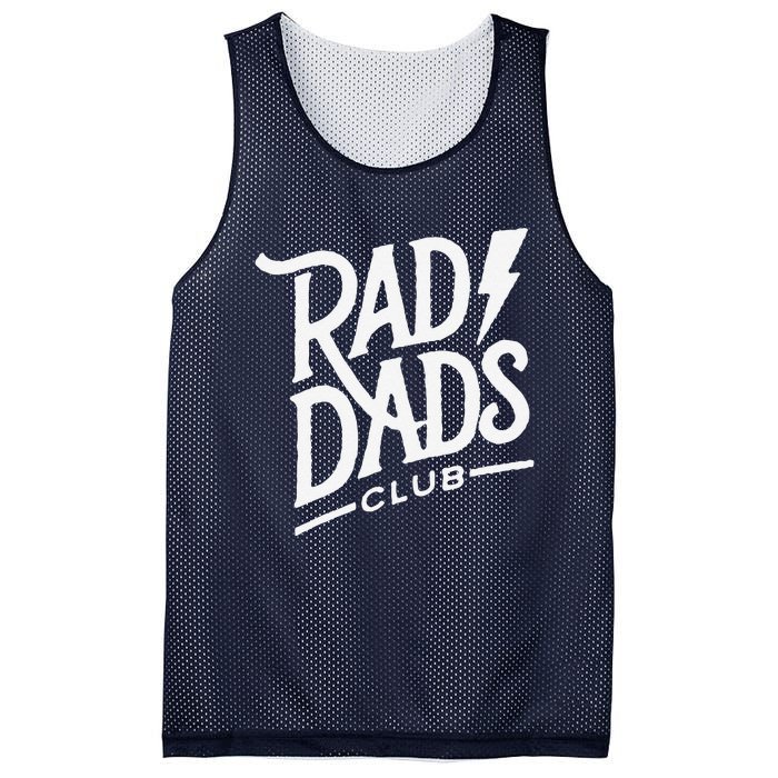 Rad Dads Club Funny FatherS Day Mesh Reversible Basketball Jersey Tank