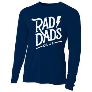 Rad Dads Club Funny FatherS Day Cooling Performance Long Sleeve Crew