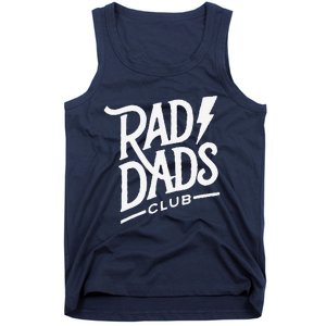 Rad Dads Club Funny FatherS Day Tank Top