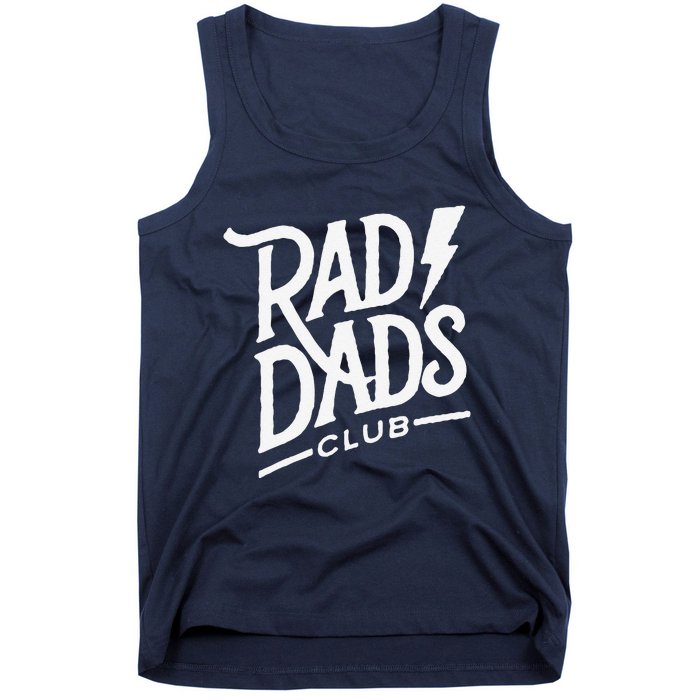 Rad Dads Club Funny FatherS Day Tank Top