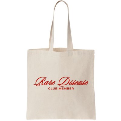 Rare Disease Club Member Script Tote Bag