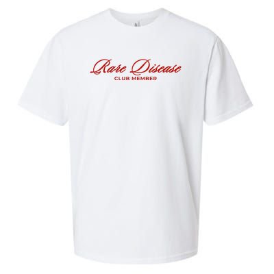 Rare Disease Club Member Script Sueded Cloud Jersey T-Shirt