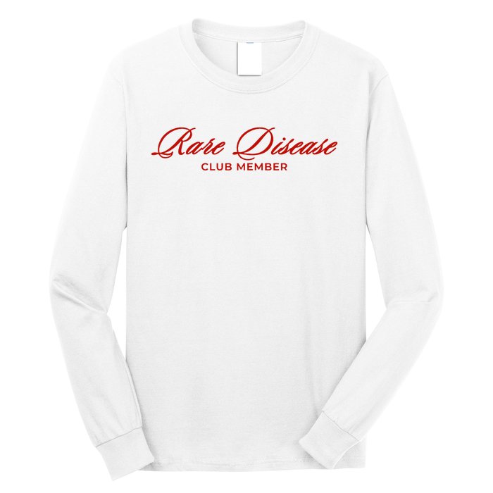 Rare Disease Club Member Script Long Sleeve Shirt