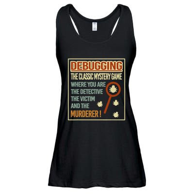 Retro Debugging Computer Science Programmers Coding Ladies Essential Flowy Tank