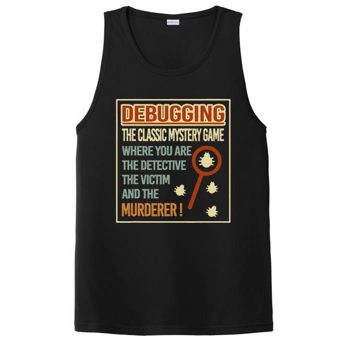 Retro Debugging Computer Science Programmers Coding PosiCharge Competitor Tank