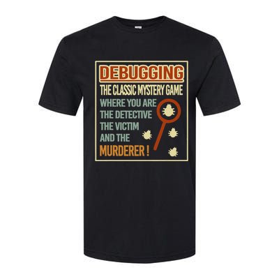 Retro Debugging Computer Science Programmers Coding Softstyle CVC T-Shirt