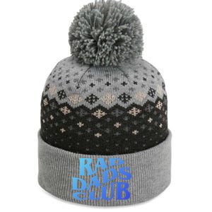 Rad Dads Club (Front+Back) Funny FatherS Day Rad Dad Cute Gift The Baniff Cuffed Pom Beanie