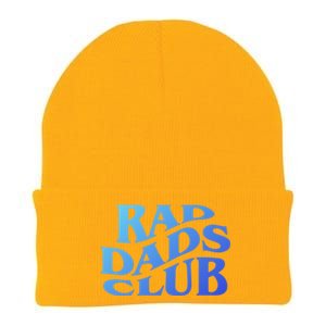 Rad Dads Club (Front+Back) Funny FatherS Day Rad Dad Cute Gift Knit Cap Winter Beanie