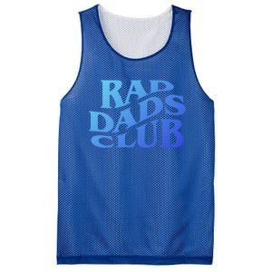 Rad Dads Club (Front+Back) Funny FatherS Day Rad Dad Cute Gift Mesh Reversible Basketball Jersey Tank