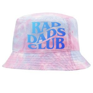 Rad Dads Club (Front+Back) Funny FatherS Day Rad Dad Cute Gift Tie-Dyed Bucket Hat