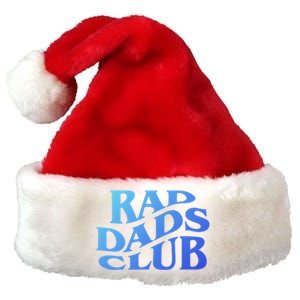 Rad Dads Club (Front+Back) Funny FatherS Day Rad Dad Cute Gift Premium Christmas Santa Hat