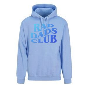 Rad Dads Club (Front+Back) Funny FatherS Day Rad Dad Cute Gift Unisex Surf Hoodie