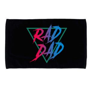 Rad Dad Cute Gift Microfiber Hand Towel