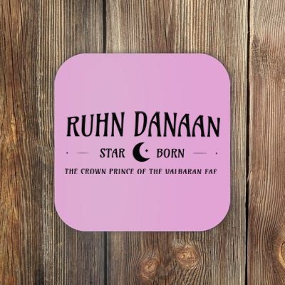 Ruhn Danaan Crescent City Sarah J Maas Bookish Coaster