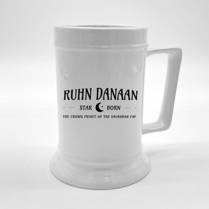 Ruhn Danaan Crescent City Sarah J Maas Bookish Beer Stein