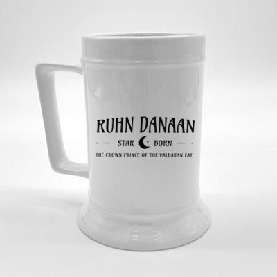 Ruhn Danaan Crescent City Sarah J Maas Bookish Beer Stein