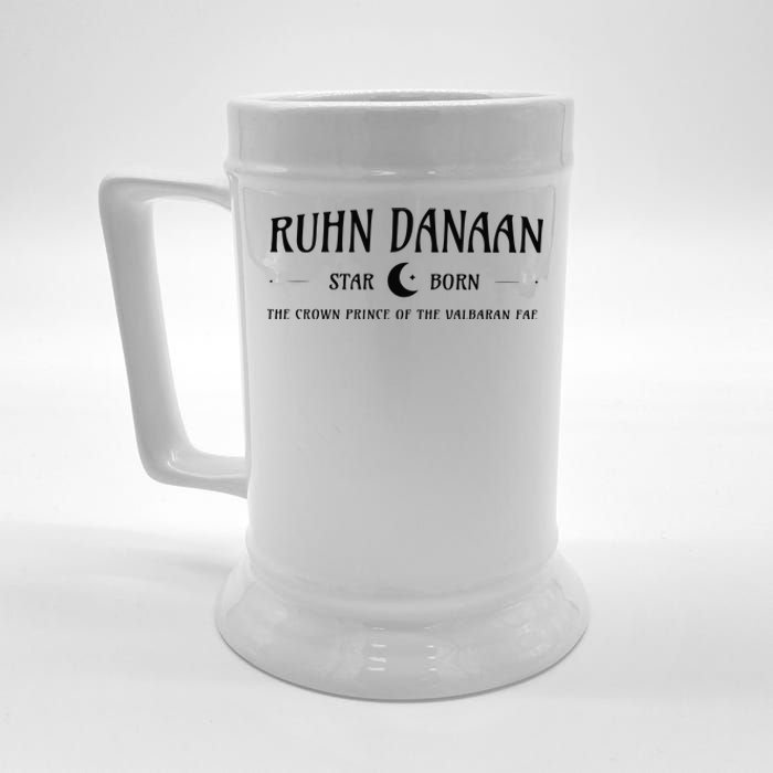 Ruhn Danaan Crescent City Sarah J Maas Bookish Beer Stein