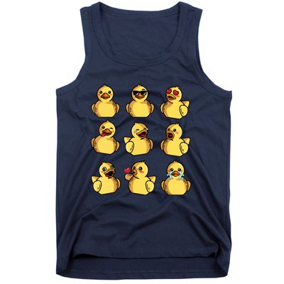 Rubber Ducky Cool Duck Bath Toy Tank Top