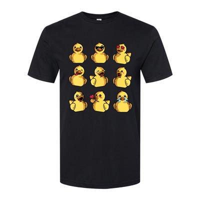 Rubber Ducky Cool Duck Bath Toy Softstyle® CVC T-Shirt