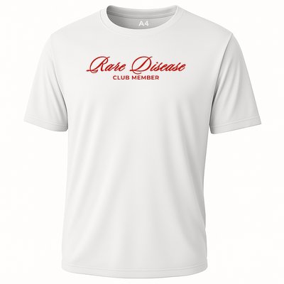 Rare Disease Club Member Script Cooling Performance Crew T-Shirt