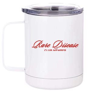 Rare Disease Club Member Script 12 oz Stainless Steel Tumbler Cup