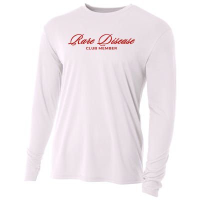 Rare Disease Club Member Script Cooling Performance Long Sleeve Crew