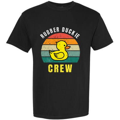 Rubber Duckie Crew Funny Rubber Duck Garment-Dyed Heavyweight T-Shirt