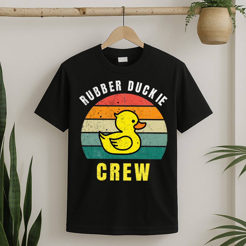 Rubber Duckie Crew Funny Rubber Duck T-Shirt