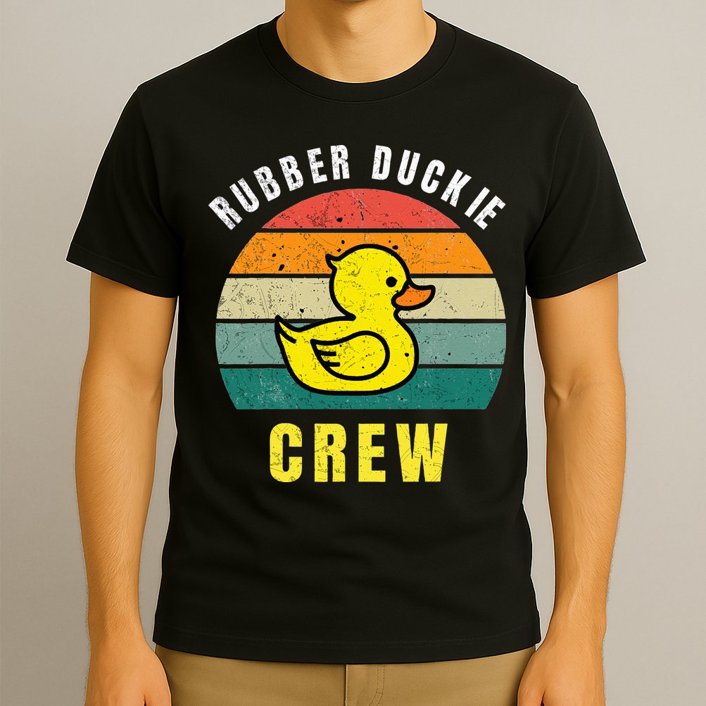 Rubber Duckie Crew Funny Rubber Duck T-Shirt